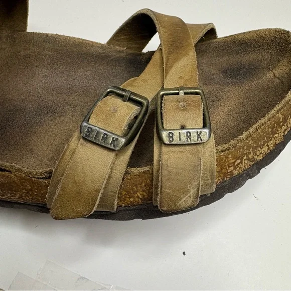 Birkenstock Franca Women’s Slide Sandals Tobacco Oiled Leather Size 39 ? - Picture 13 of 16